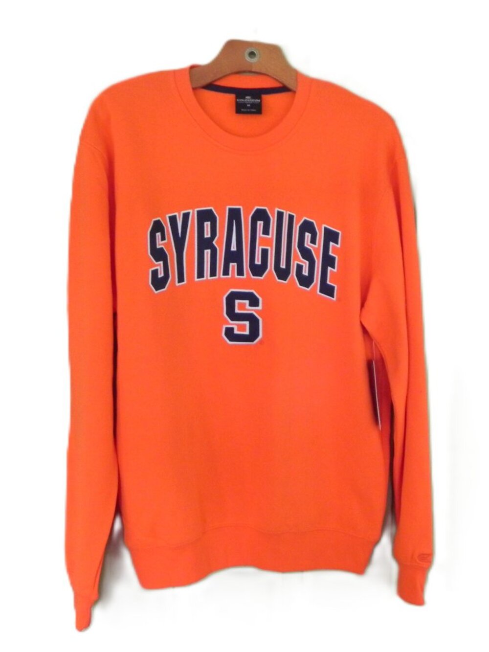 NWT Syracuse Orange University Varsity Sweatshirt - Size M or L